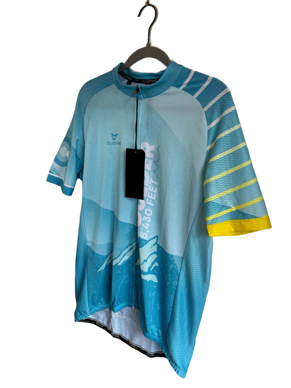 *NWT* CUORE Full Zip Cycling Jersey - Picture 3 of 12